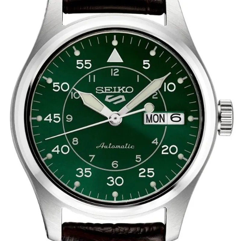 Seiko 5 Sports 'Kelly Flieger' Green Dial Men's Watch- SRPJ89K1